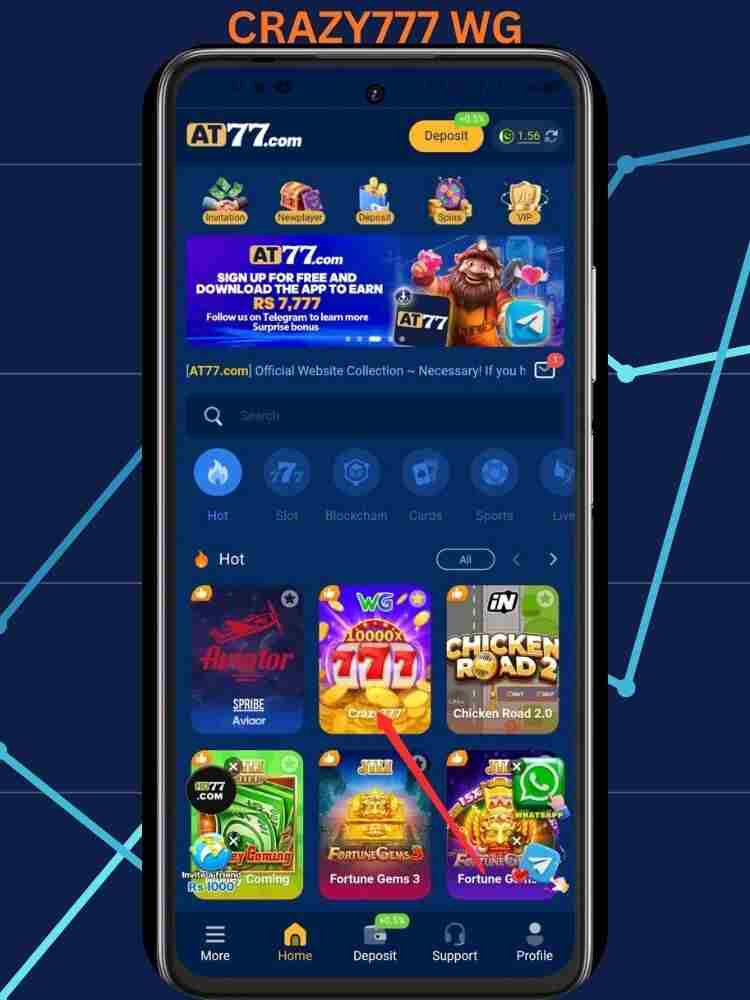 5 Best AT77 Earning-Games Crazy777 WG.