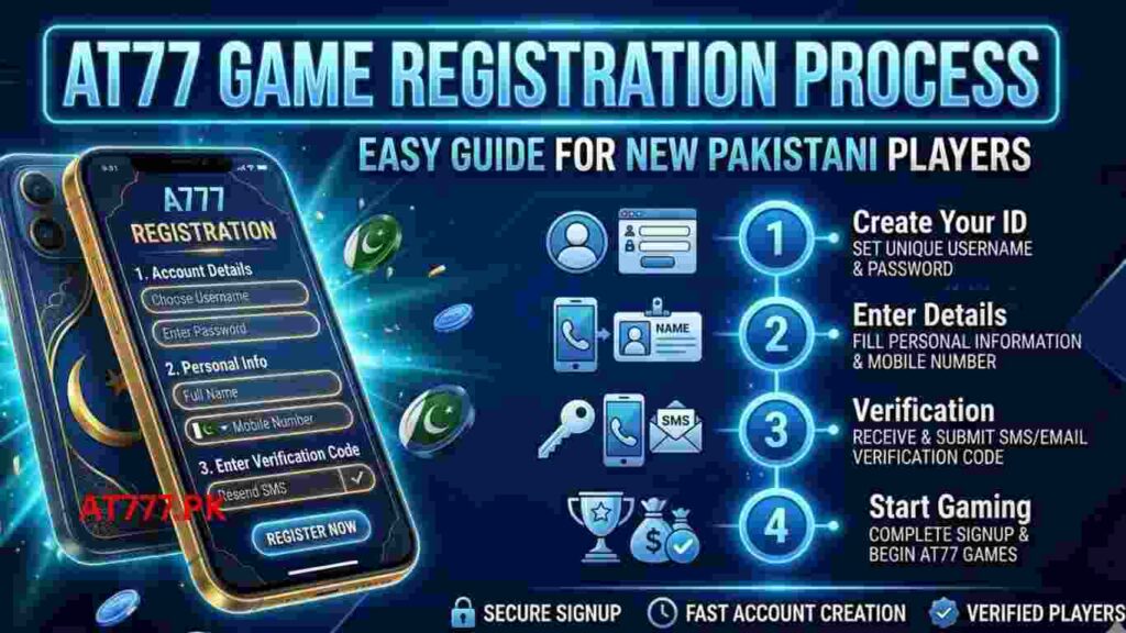 AT77 Game Registration Process Guide for New User 2026