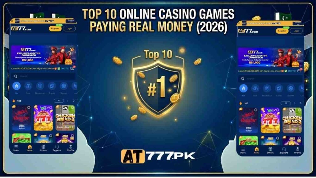 AT777 Game Top 10 Online Casino Games